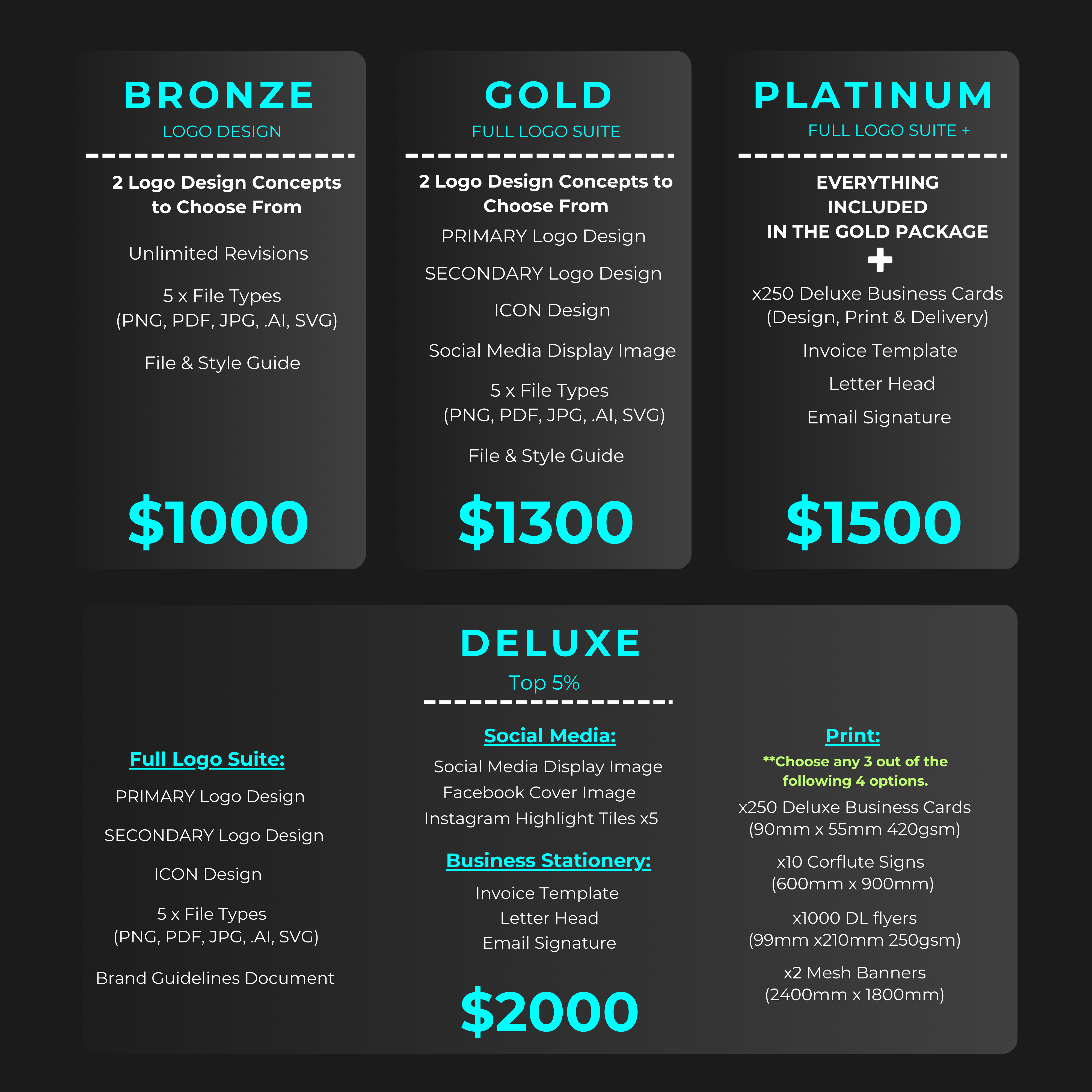 Logo Design Packages