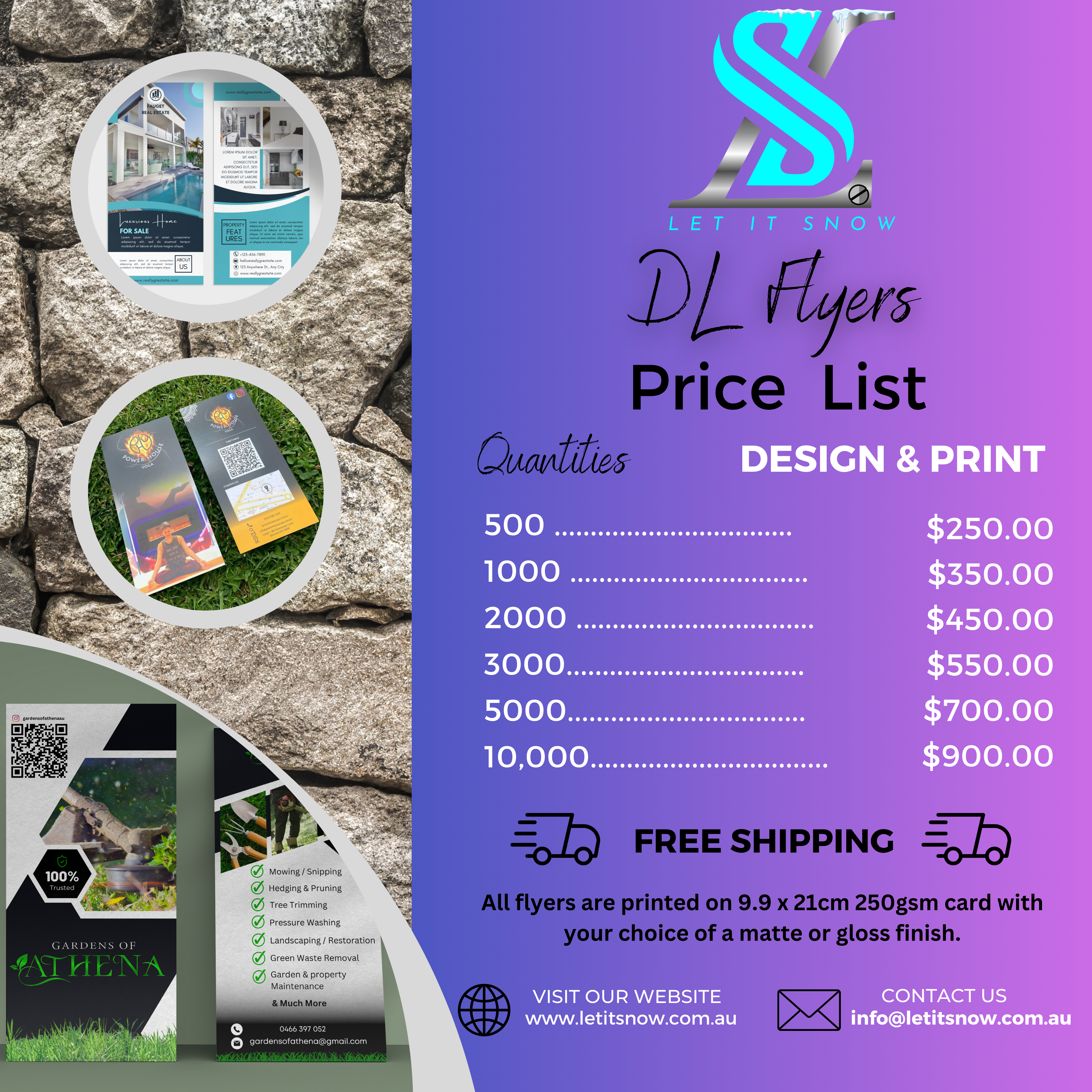 Flyer Design & Print